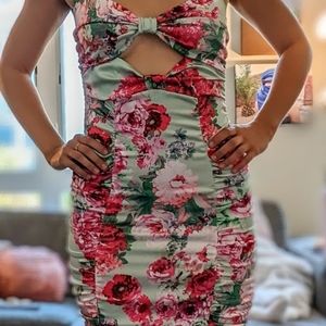 Robin Floral Midi Dress